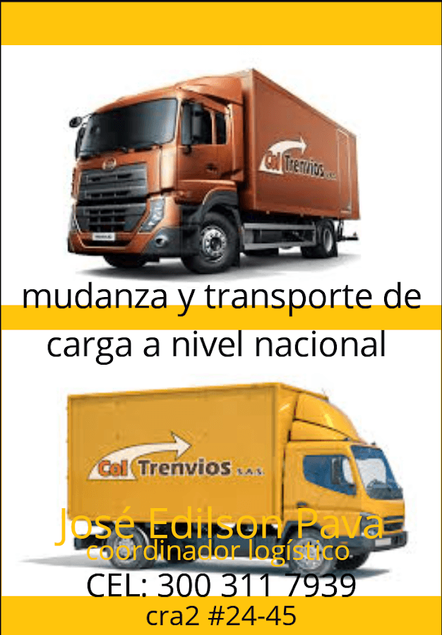 COL TRENVIOS TOLIMA s.a.s