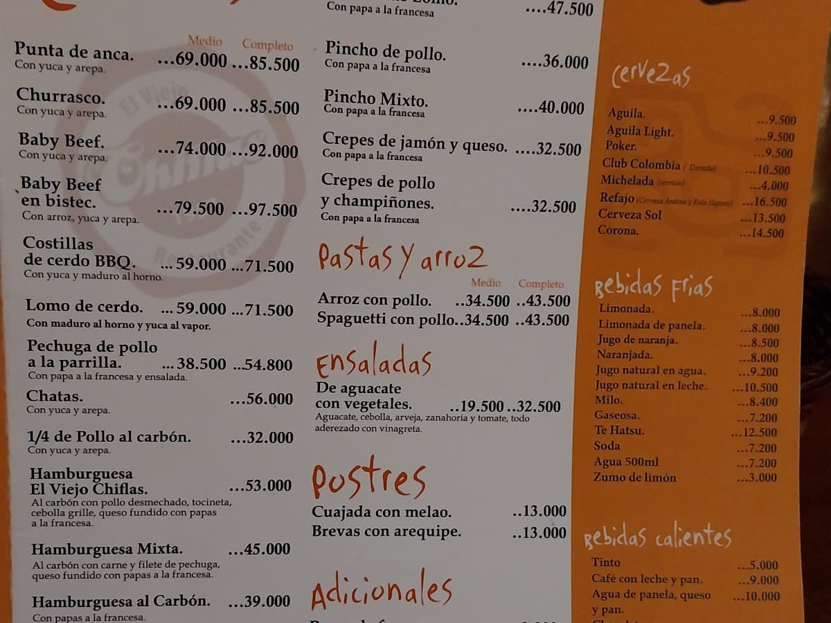 Restaurante El Viejo Chiflas — foto