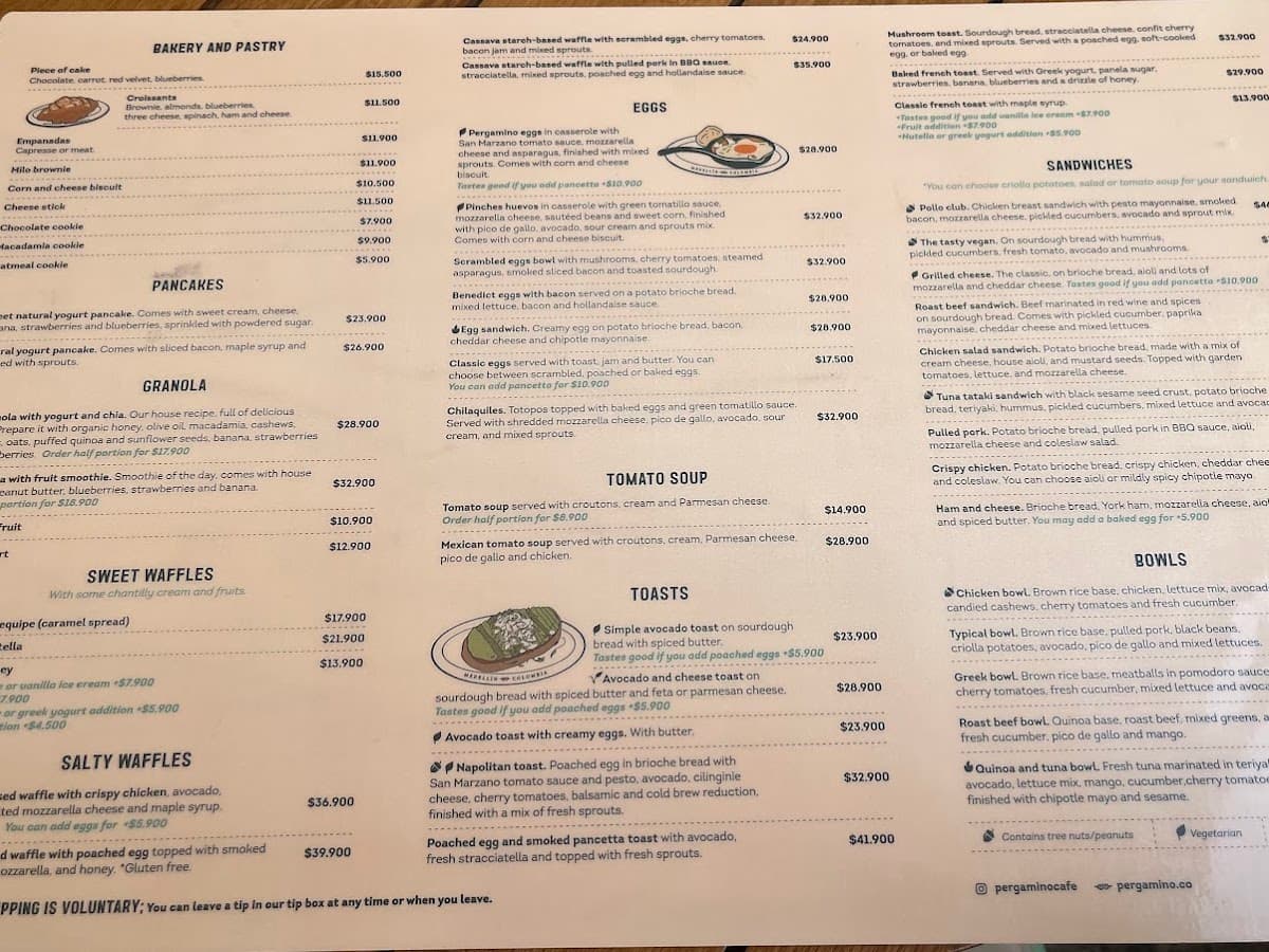PERGAMINO Café Laureles, Medellín — foto