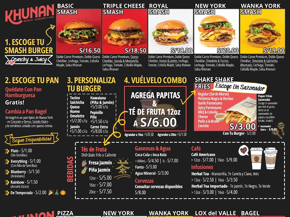 KHUNAN Bagels, Burgers y Más — foto