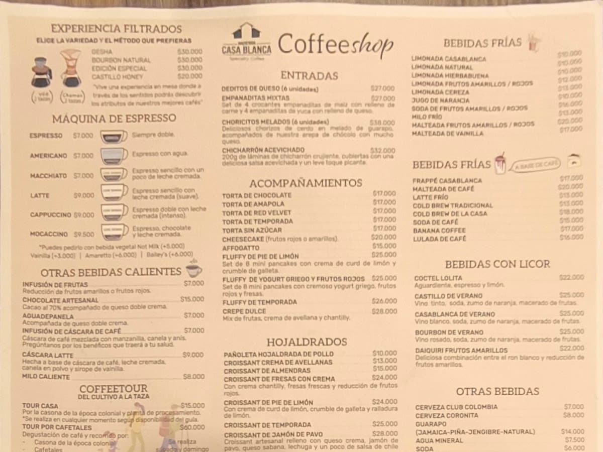 Café Hacienda Casablanca — foto