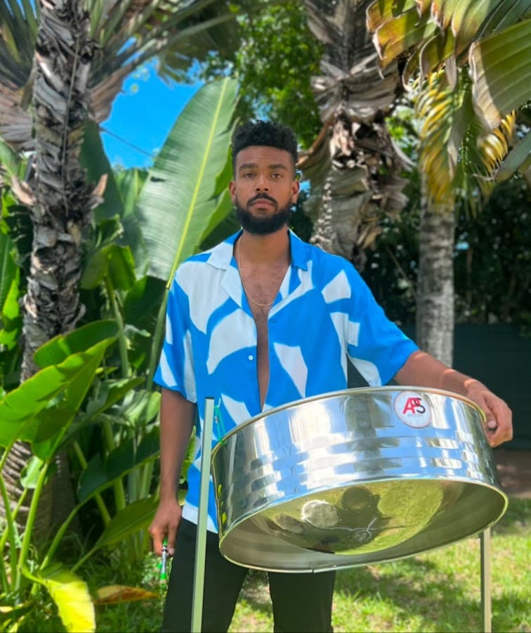 Aaron Mentos Steel Drums