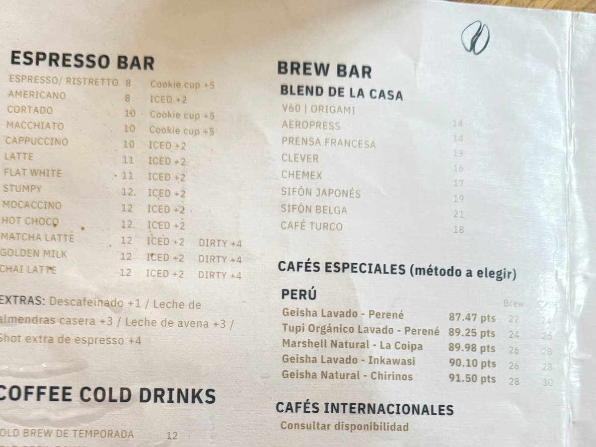 Cafe Gianfranco specialty coffee — foto