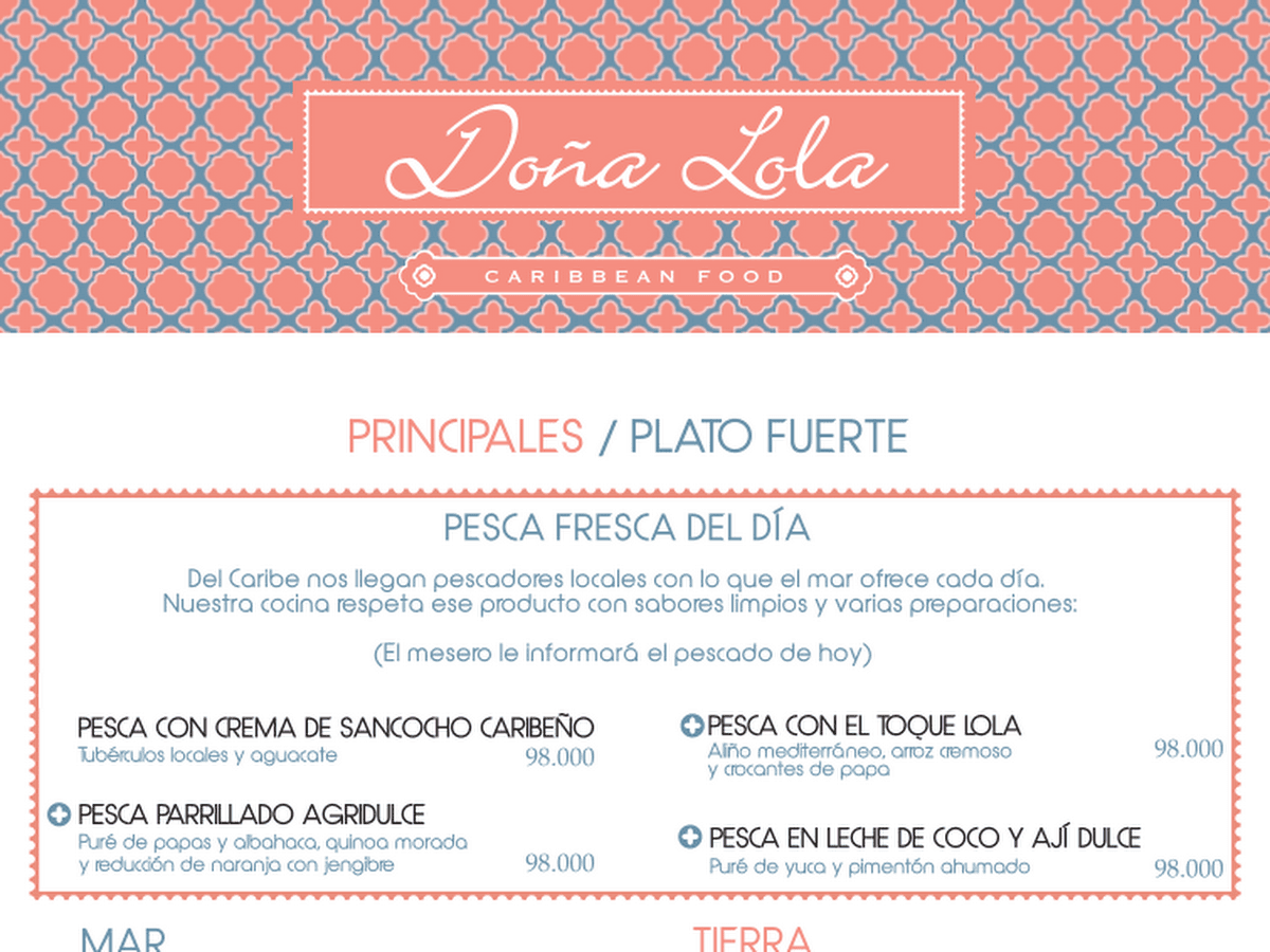 DOÑA LOLA comida del caribe — foto