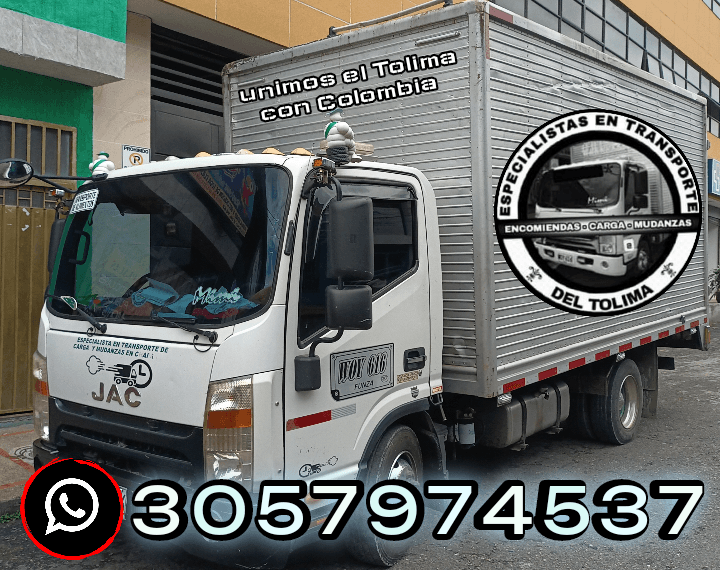 Especialistas en Transporte de Encomiendas, Carga y Mudanzas del Tolima