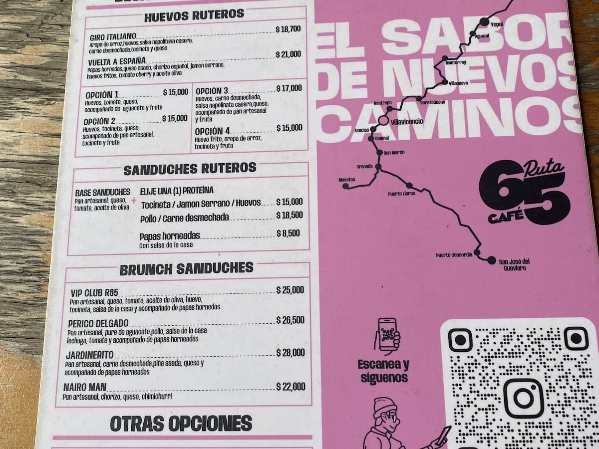 RUTA 65 CAFÉ - El Buque — foto