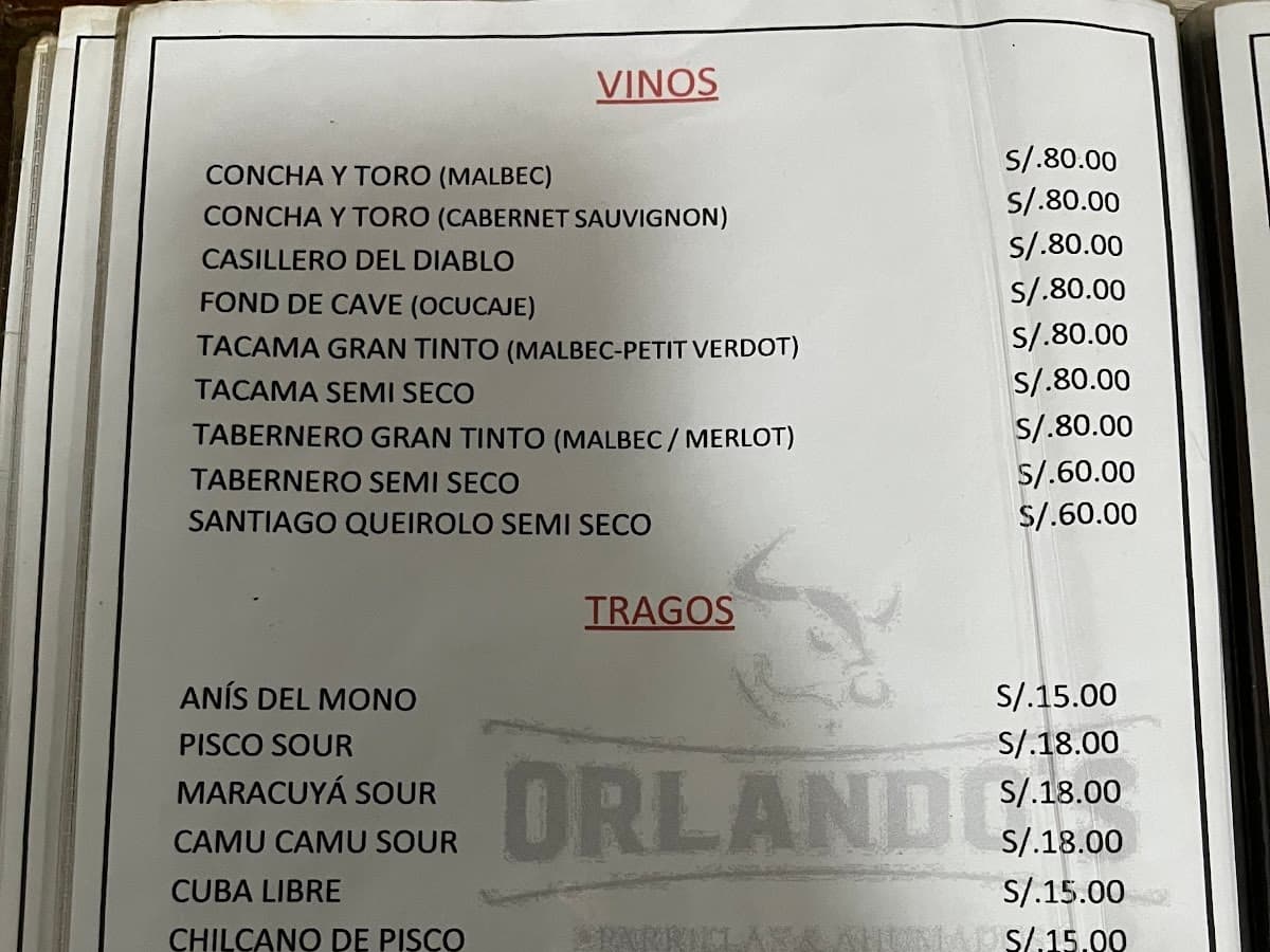 Orlando’s Parrillas & Ahumados — foto