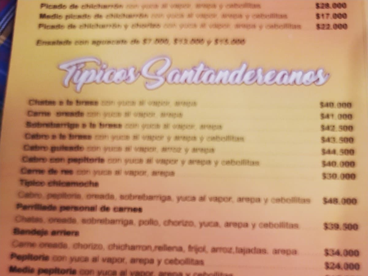 Restaurante Señora Bucaramanga — foto