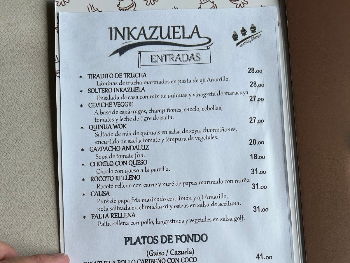 Inkazuela — foto