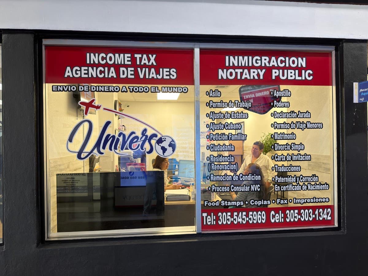 Universo, Viajes Y Servicios