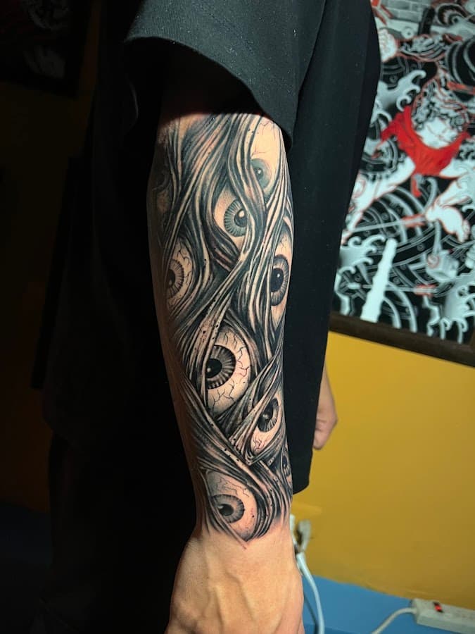 Quitox tattoo — foto