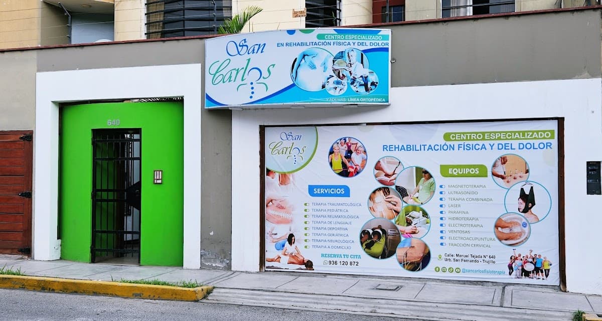 SAN CARLOS CLÍNICA ESPECIALIZADA EN REHABILITACIÓN FÍSICA Y DEL DOLOR
