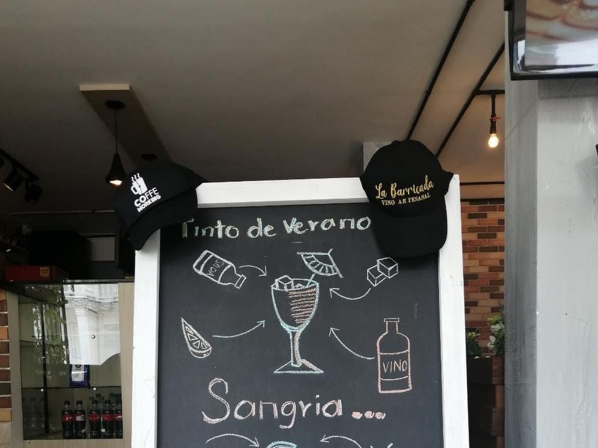 Coffe working villavicencio — foto