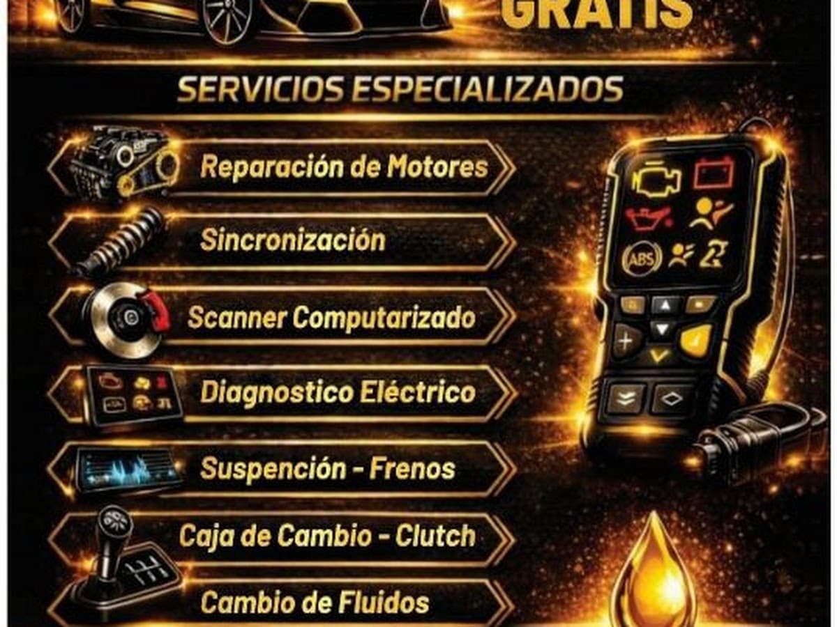 TALLER MECÁNICO EN BUCARAMANGA. Puntofijo automotriz